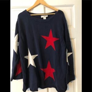 3X Norton Studio Americana Sweater NWOT